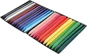 Toyvian 24 Pcs 24 Oil Painting Crayon 24 Colors Crayon Kids Crayon Student Round Set