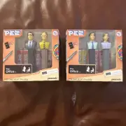 NEW SET Of The Office PEZ NIB Michael Scott Jim Pam Dwight Shrute