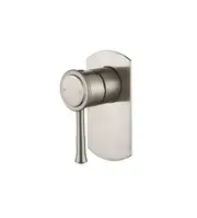 Modernnational Montpellier Brushed Nickel Solid Brass Shower Mixer