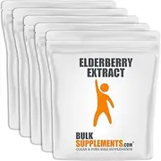 BulkSupplements.com Elderberry Extract Powder - Elderberry Supplements - Black Elderberry - Elderberry Powder - Immune Support - 175mg of Elderberry Extract per Serving (1 Kilogram - 2.2 lbs)