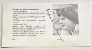 MARK NICHOLAS SIGNED BOOK PLATE PEN PICTURE ENGLAND ASHES CRICKET