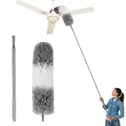 Dusters for Cleaning,Feather Duster with Extension Pole,Ceiling Fan Cleaner Dust