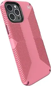 Speck Products Presidio2 Grip iPhone 12 Pro Max Case, Vintage Rose/Royal Pink/Lush Burgundy/White