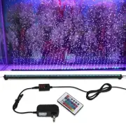 Submersible Aquarium Light, Fish Tank Light with Air Bubble Hole, RGB Color C...
