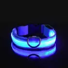 Dog Collars With LED Lights Flashing Glow Rechargeable Adjustable Night Best New