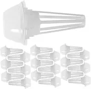 HAKIDZEL Multi-Purpose Hydroponic Kit 60pc Plant Baskets Sprouter Lid Compact Grow Dome for Planting