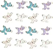 Hohopeti 40pcs Alloy Poodle Pendants Mixed Style Jewelry Charms for Bracelet Necklace Earring Making for Unique
