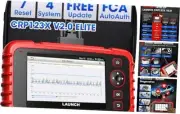 OBD2 Scanner CRP123X V2.0, 2025 Lifetime Update WiFi Scan Tool, Engine at SRS