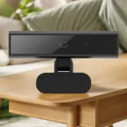 Facial Recognition Webcam HD 1080P 2MP USB Webcam for Windows 10/11 (Black) AU