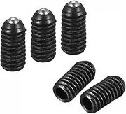 uxcell Ball Point Set Screws, 20pcs M3 x 6mm High Carbon Steel Metric Spring Hex Socket Grub Screw