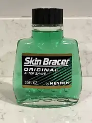 Vintage MENNEN Original Skin Bracer After Shave 3.5oz Glass Bottle NOS