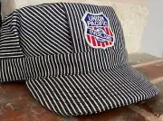 Engineer/Conductor Cap/Hat-Union Pacific Overland(UP) -adjustable-Adult or Child