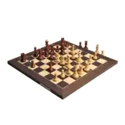 The DGT Projects Electronic Chess Board (eBoard) - USB Wenge - with Golden Rosew