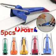 6/9/12/18/25mm Binding Fabric Maker Kit Sewing Quilting Bias Tape Guide Strip
