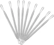 OSOLADY 7pcs Stainless Steel Dual- Kit Multi-functional Pimple and Comedone Extractors for Facial Care Safe Skin Types