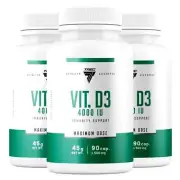 Vitamin D3 4000 IU – Promotes general vitality, strengthens bones, immune system