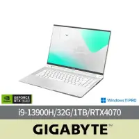 在飛比找momo購物網優惠-【GIGABYTE 技嘉】16吋 i9 RTX4070創作者