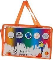 QUMIIRITY 1 Set Painting Tool Set Creative Art Supplies for Includes Portable Easel Templates for DIY Graffiti for Kindergarten Art Projects and Family Fun