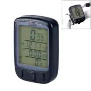 Bike Bicycle Waterproof Wired LCD Screen Luminous Mileage Speedometer Odometer (