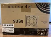 Episode ES-SUB-IW-SNGL8 Passive In-Wall Subwoofer 8"