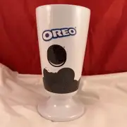 NEW Oreo Ceramic 7” Glass Cup for Dunking Cookies Ice Cream Sundae FREE SHIPPING