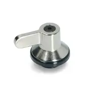 Genuine Smeg Oven Stove Cooktop Control Knob - Stainless Steel 694971388