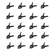 20 Pack Plastic Spring Clamps for Crafts Backdrops Clips Woodworking