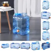 5-15L Water Tank Containers Portable Water Tank With Handle Faucet Food Tank