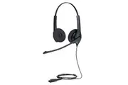 Jabra Biz 1500 Duo USB-A Corded Headset, Professional. Affordable, Durable, Noise-Cancelling, HD Voice, All-Day Comfort, Plug & Play 1559-0153