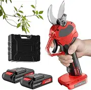 Electric Secateurs - Cordless Pruning Shears with 2 * 3000mAh Batteries, Cuts Branches Up to 4cm, Garden Scissors for Branches Farm & Orchard Use
