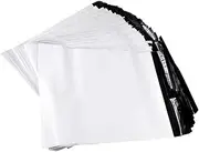 Veemoon 100pcs Self Sealing Mailing Bags Plastic Courier Envelopes Lightweight Sturdy Packing Mailers for Easy Shipping Secure Transport