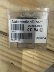 NEW AUTOMATION DIRECT QL2X1-D24, CONTROL RELAY, 24 VDC, DPDT, 250 VAC, FREE SHIP