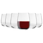 Argon Tableware Corto Stemless Red Wine Glasses - 475ml - Pack of 12