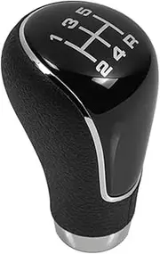 5 Speed Gear Shift Knob, Leather Gear Shift Knob Fits for Mazda 2 3 6 2006-2012,Manual Gear Shift Knob,Gear knob
