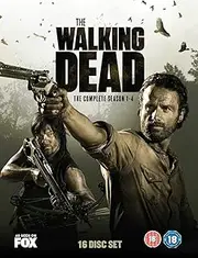 AMC The Walking Dead - Season 1-4 (DVD)