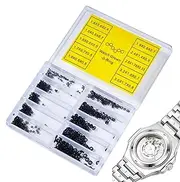 [Generic] Watch Small Washer | Seal Washer Watch Washer | Multiple Sizes Waterproof Repair Accessories Small Assortment Kit for Crowns & Watch