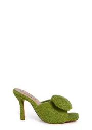 [Lemon Drop by Privileged] Kristoff Fluffy Heels- Green
