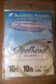 Two Scientific Anglers Freshwater Steelhead / Salmon Tapered Fly Fishing Leaders