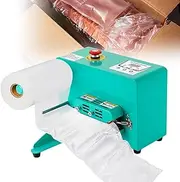 Automatic Air Cushion Machine, Bubble Film Inflator Cushion Air Pillow Machine, 16 M/Min Professional Bag Air Pillow Inflator, Suitable for Wine/Fruit/Canned Food