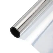 Reflective Window Film One Way Daytime Mirror Privacy Film,Silver 23"x13'
