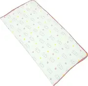 Toyvian Receiving Blanket Lightweight Swaddle Wrap Soft Cotton Swaddle for Crib Pram Stroller Bed for Newborn Comfort Cuddling Essentials