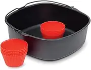 Philips Kit Baking Mould & Muffin Pans for Airfryer XL (HD9945/01)
