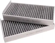 BLBMTCBCAG CUK 23 005-2 Cabin Air Filter with Activated Carbon Compatible with BMW 2 F45 F46 I3 X1 2014-2020 Compatible with MINI 2013-2020 64116823725 Automotive Filter Cabin Filter
