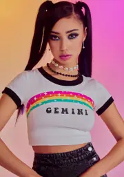 [HOROSCOPEZ] Just Gemini Things Ringer Crop Top