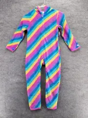 Build A Bear Pajamas Girls Small Unicorn Rainbow