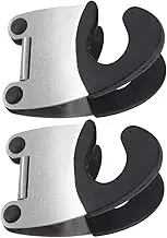 2pcs Pot Clip Grip - Anti-Spill Utensil Holder for Cooking Spoon Ladle & Kitchen Tools Spoon Rest Clip for Pots Easy to Use and for Home Cooking