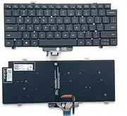 Jingelmall New Replacement Keyboard for Dell Latitude 5420 5421 5430 5431 5440 7420 7430 7520 7530 Precision 3470 3480 Series Laptop with Backlit with Backlight Keyboard US Layout