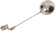 Generic BXG-D6 Stainless Steel & Brass Float Ball Valve, 3/4" NPT, Automatic Water Level Control for Water Tank, Ponds, Aquariums