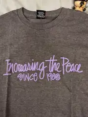Stussy Increasing The People Since 198@ T-shirt Size Large Grey/Purple