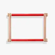 Needlework Frame, Embroidery Frame with Clips, Cross Stitch Frame, Tapestry Frame, Stitching Frame (30 x 40 cm)